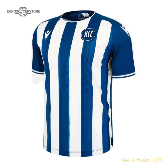 2023-2024 Karlsruher Home Shirt-Football Jersey Hub
