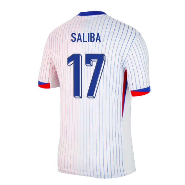 2024-2025 France Away Shirt (Saliba 17)-Football Jersey Hub