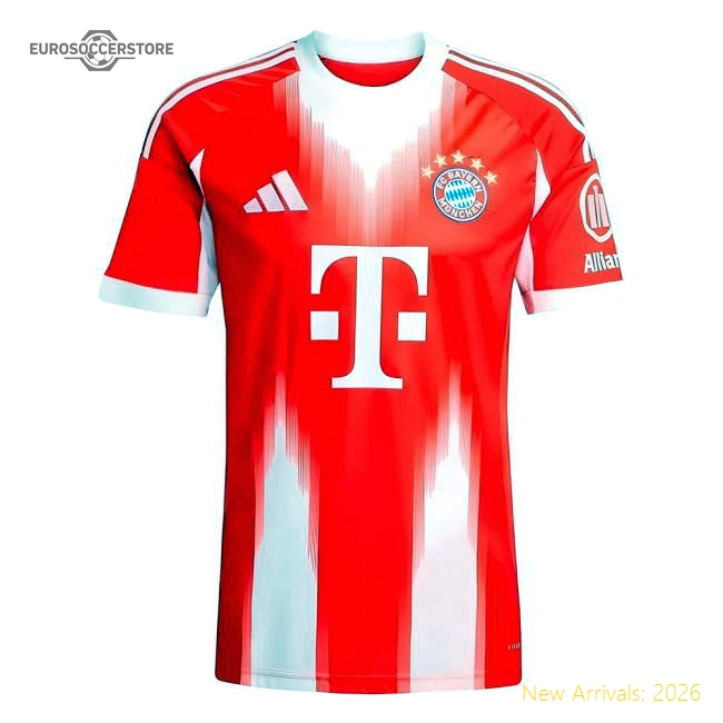 2025-2026 Bayern Munich Home Shirt-Football Jersey Hub