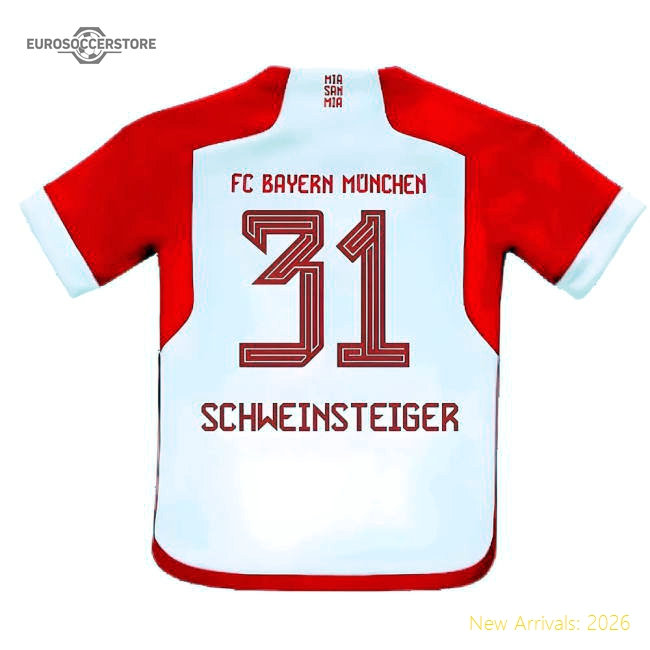 2023-2024 Bayern Munich Home Baby Kit (Schweinsteiger 31)-Football Jersey Hub