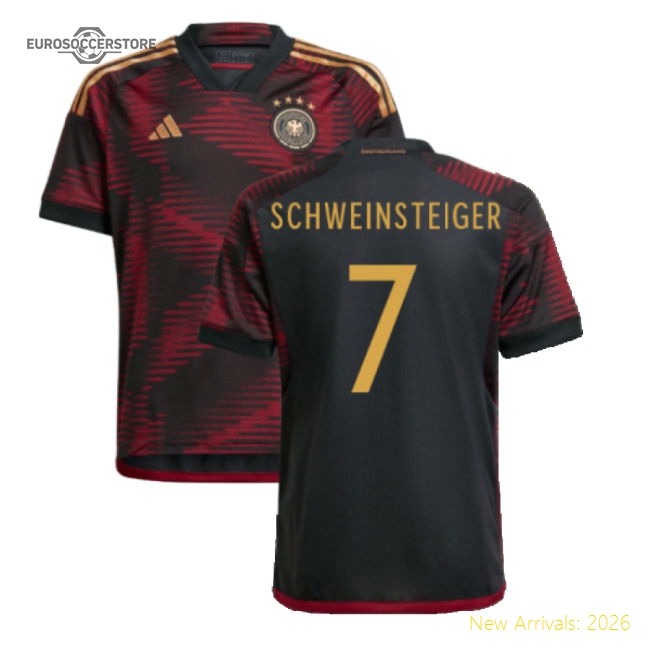 2022-2023 Germany Away Shirt (Kids) (SCHWEINSTEIGER 7)-Football Jersey Hub
