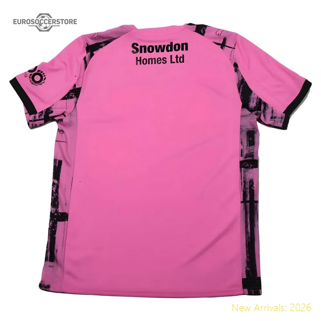 2025-2026 Northampton Town Away Shirt-Football Jersey Hub