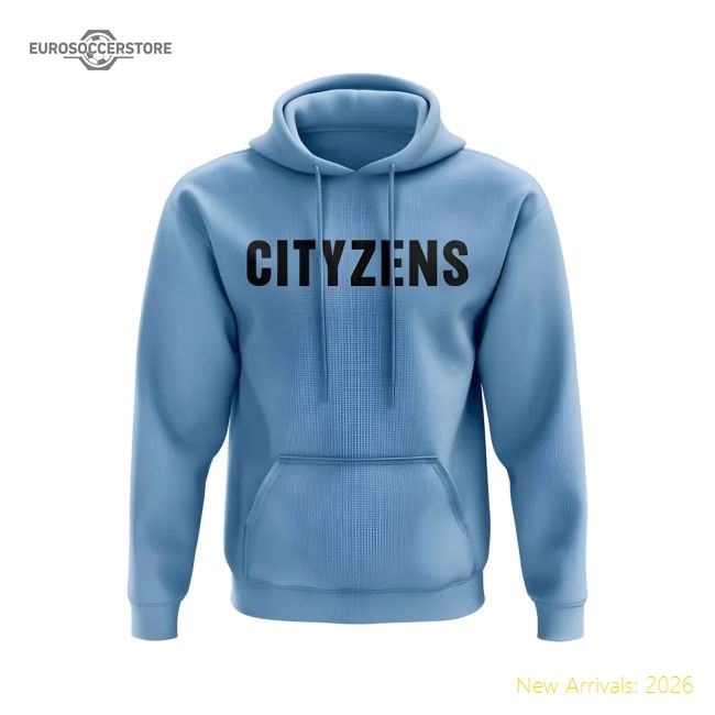 Manchester City Cityzens Hoody (Sky Blue)-Football Jersey Hub