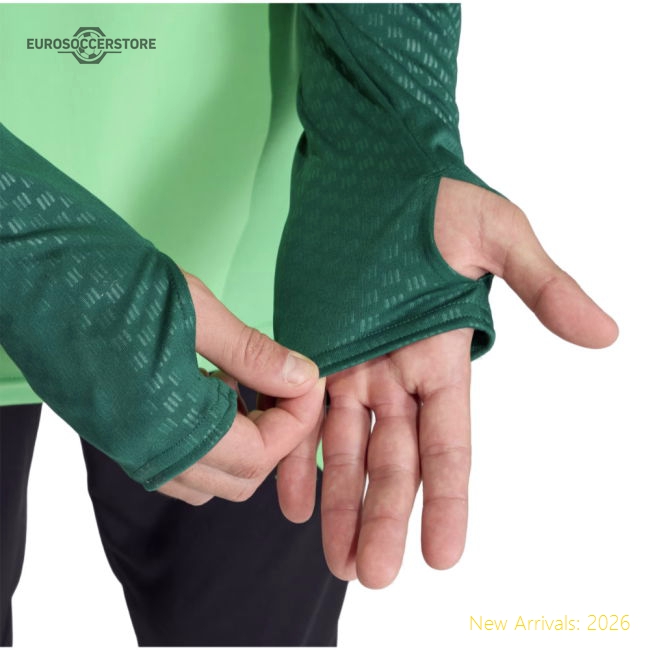 2026-2027 Mexico Training Top (Semi Flash Green)-Football Jersey Hub