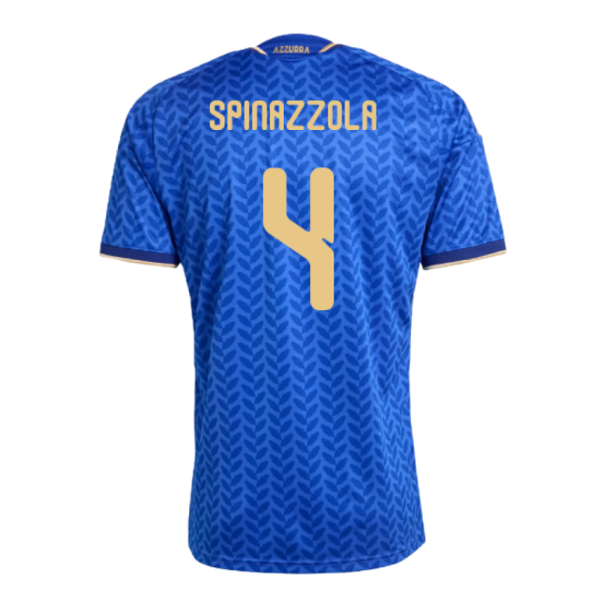 2026-2027 Italy Home Shirt (Spinazzola 4)-Football Jersey Hub