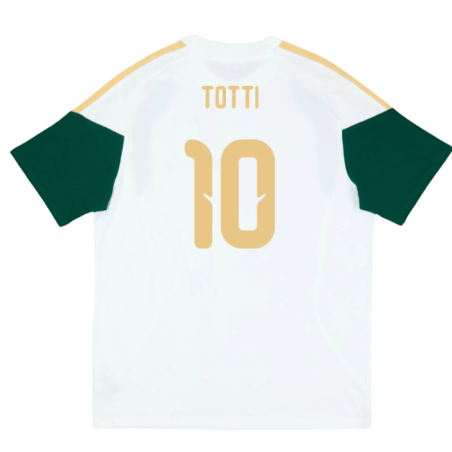 2026-2027 Italy Training Tee (White) (Totti 10)-Football Jersey Hub