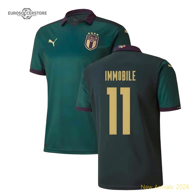 2019-2020 Italy Renaissance Third Puma Shirt (Kids) (Immobile 11)-Football Jersey Hub