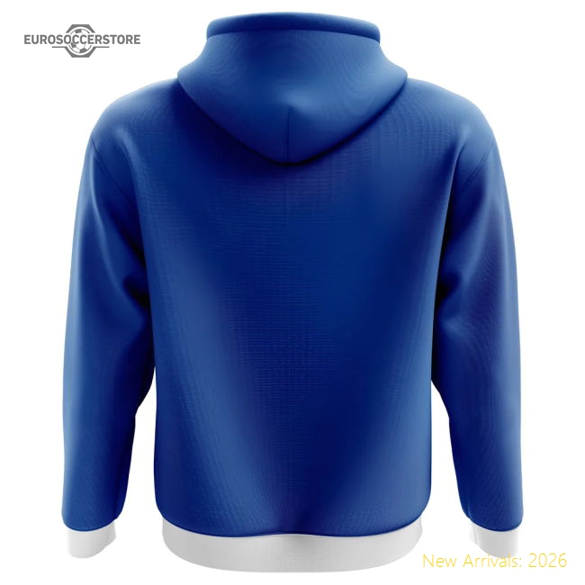 2025-2026 Greece Home Concept Football Hoody (Kids)-Football Jersey Hub