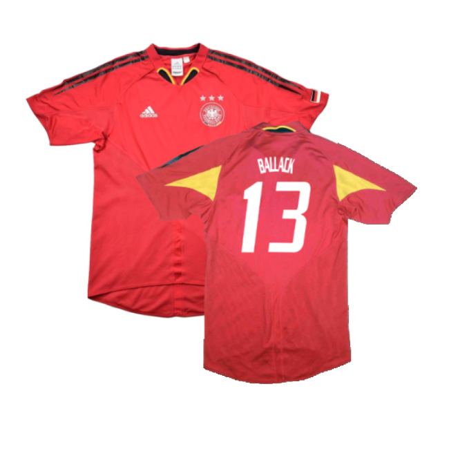 Germany 2004-06 Third Shirt ((Excellent) XXL) (Ballack 13)-Football Jersey Hub