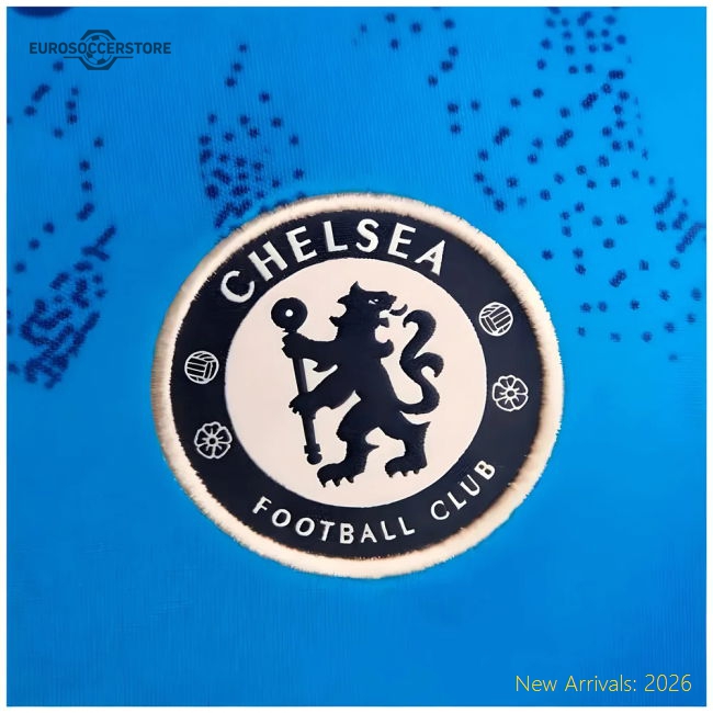 2024-2025 Chelsea Academy Pro Pre-Match Shirt (Blue)-Football Jersey Hub