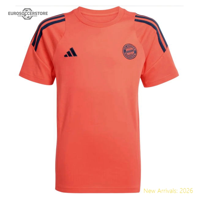 2025-2026 Bayern Munich Training Tee (Easy Coral) - Kids-Football Jersey Hub