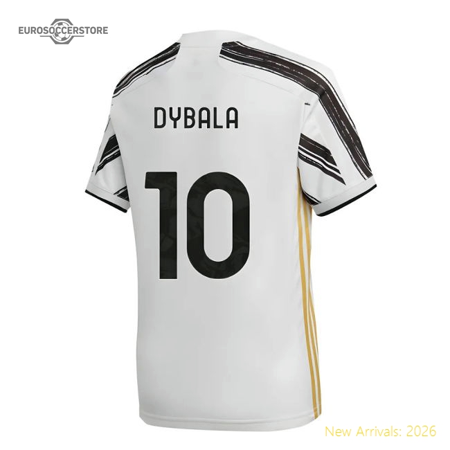 2020-2021 Juventus Adidas Home Football Shirt (DYBALA 10)-Football Jersey Hub