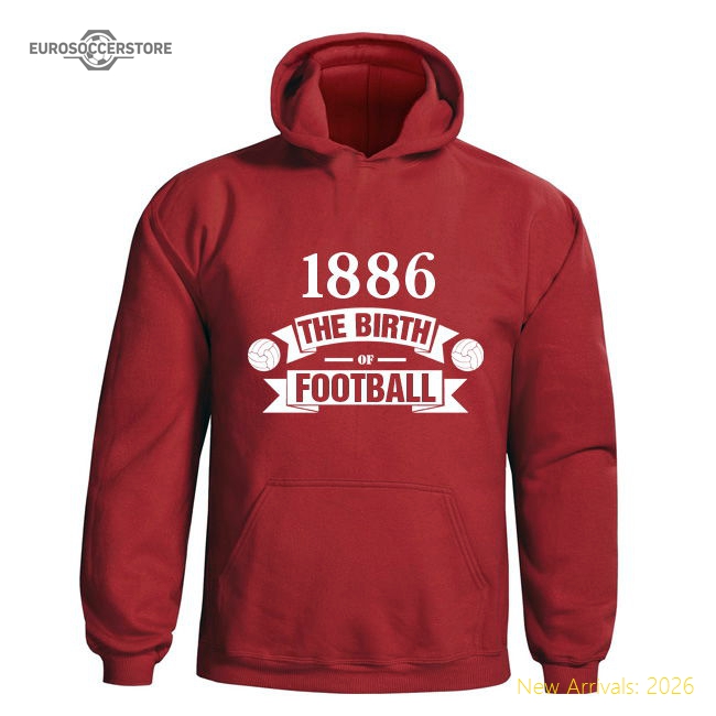 Arsenal Birth Of Football Hoody (red)-Football Jersey Hub