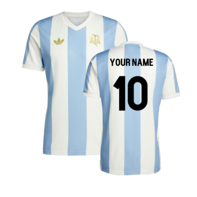 Argentina 50th Anniversary Limited Edition Shirt (Your Name)-Football Jersey Hub