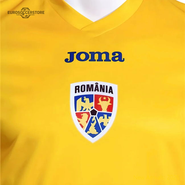 2025-2026 Romania Home Replica Shirt (Kids)-Football Jersey Hub