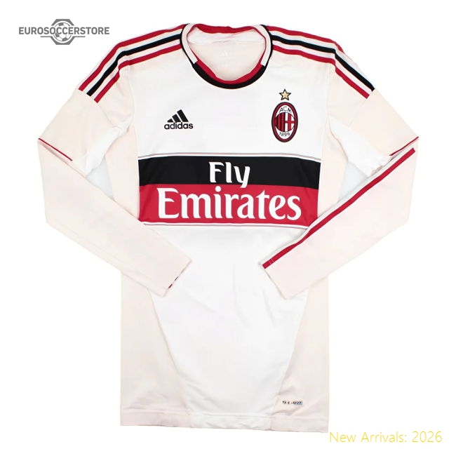 AC Milan 2012-13 Long Sleeve Player Issue Away Shirt (7 M/L) #7 (Excellent)-Football Jersey Hub
