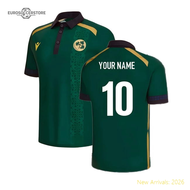 2023-2024 Ireland Cricket ODI Shirt (Your Name)-Football Jersey Hub