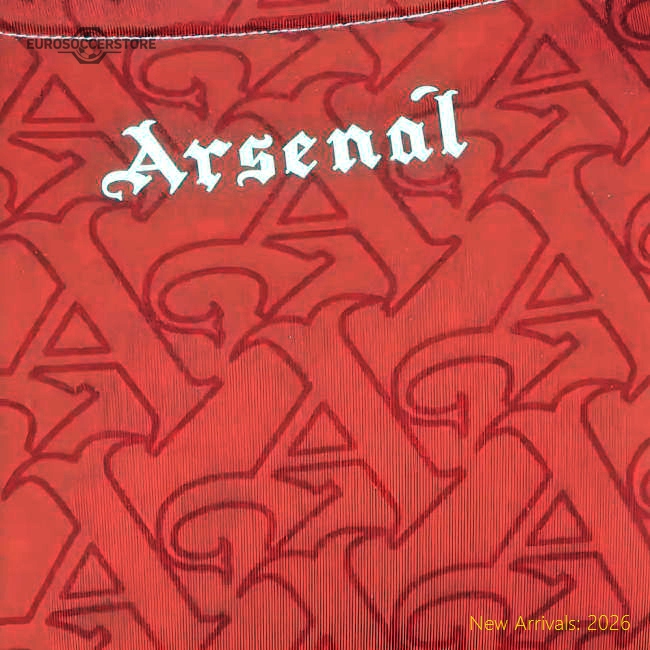2025-2026 Arsenal Long Sleeve Home Shirt-Football Jersey Hub
