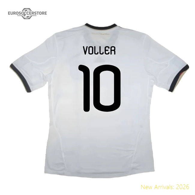 Germany 2010-11 Home Shirt ((Excellent) XL) (VOLLER 10)-Football Jersey Hub