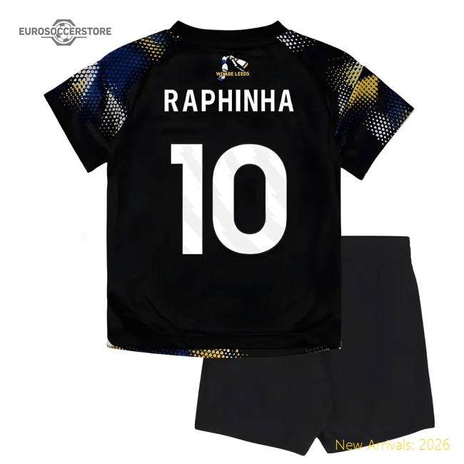 2025-2026 Leeds United Third Baby Kit (Raphinha 10)-Football Jersey Hub
