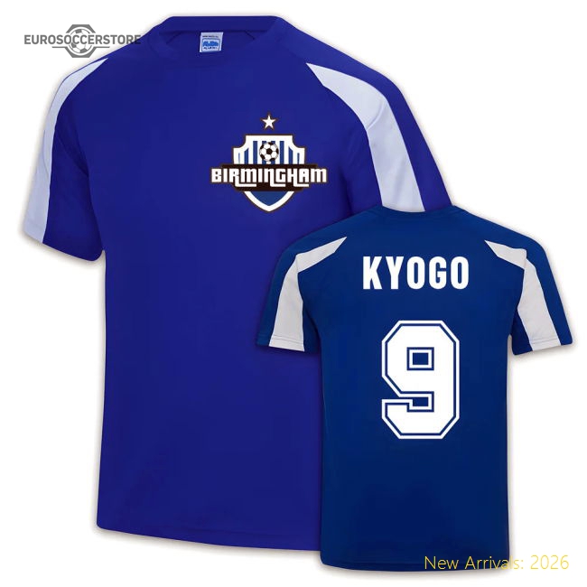 Kyogo Furuhashi Birmingham Sports Training Jersey (Blue)-Football Jersey Hub