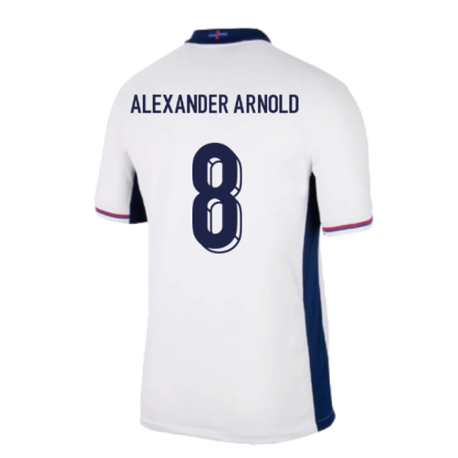 2024-2025 England Home Shirt (Alexander Arnold 8)-Football Jersey Hub