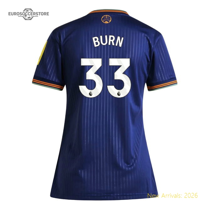2025-2026 Newcastle Third Shirt (Womens) (Burn 33)-Football Jersey Hub