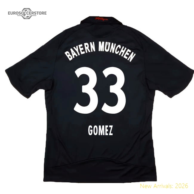 Bayern Munich 2008-10 Away Shirt ((Excellent) S) (Gomez 33)-Football Jersey Hub