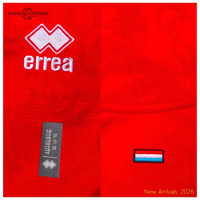 2024-2025 Luxembourg Home Shirt-Football Jersey Hub
