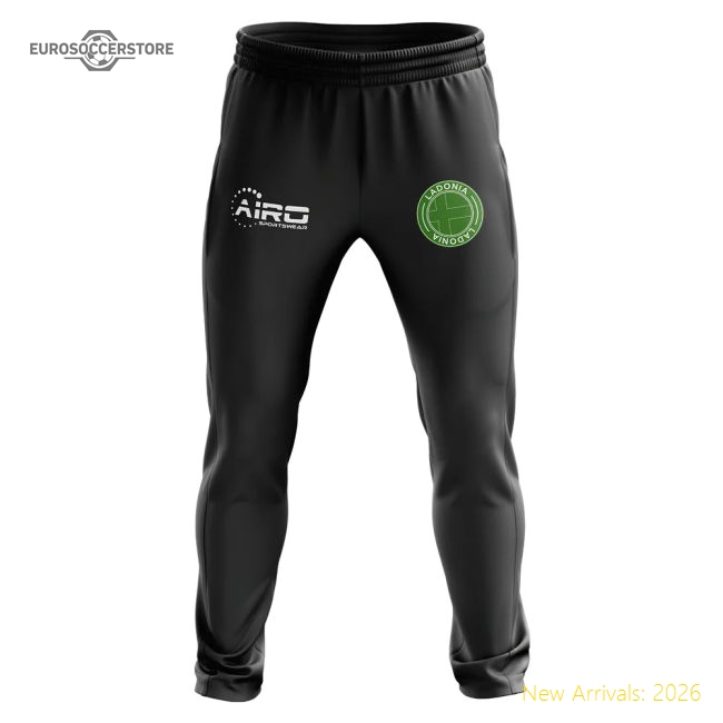 Ladonia Concept Football Training Pants (Black)-Football Jersey Hub