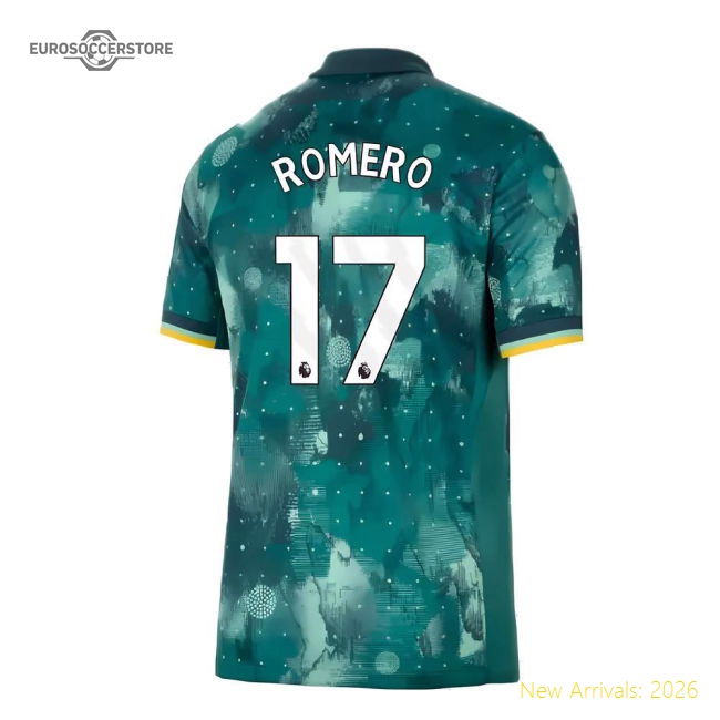 2024-2025 Tottenham Hotspur Third Shirt (Romero 17)-Football Jersey Hub