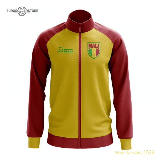 Mali Concept Football Track Jacket (Yellow)-Football Jersey Hub