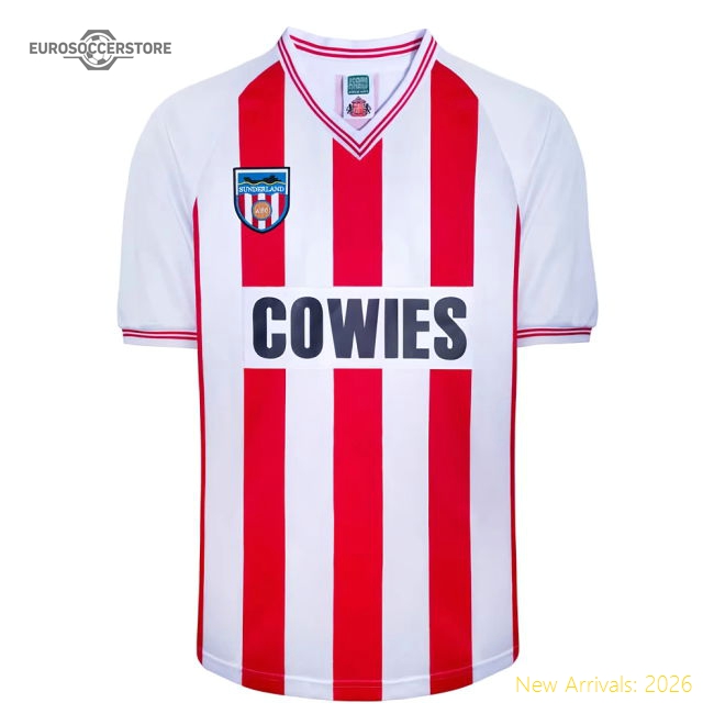 Sunderland 1984 Retro Home Shirt-Football Jersey Hub