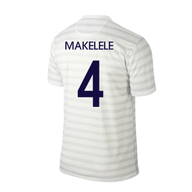 France 2014-15 Away Shirt ((Excellent) M) (Makelele 4)-Football Jersey Hub