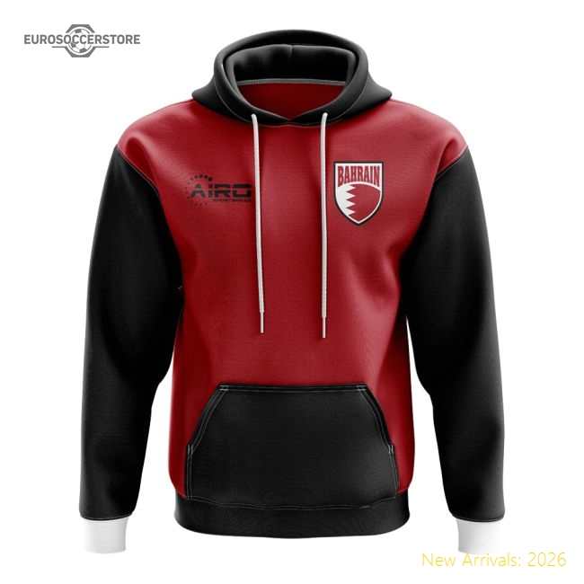 Bahrain Concept Country Football Hoody (Red)-Football Jersey Hub