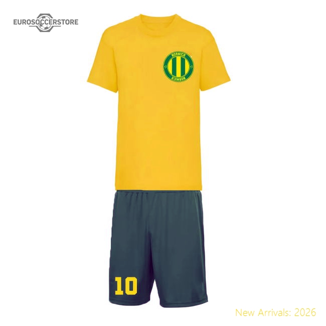 Personalised Norwich Training Kit-Football Jersey Hub