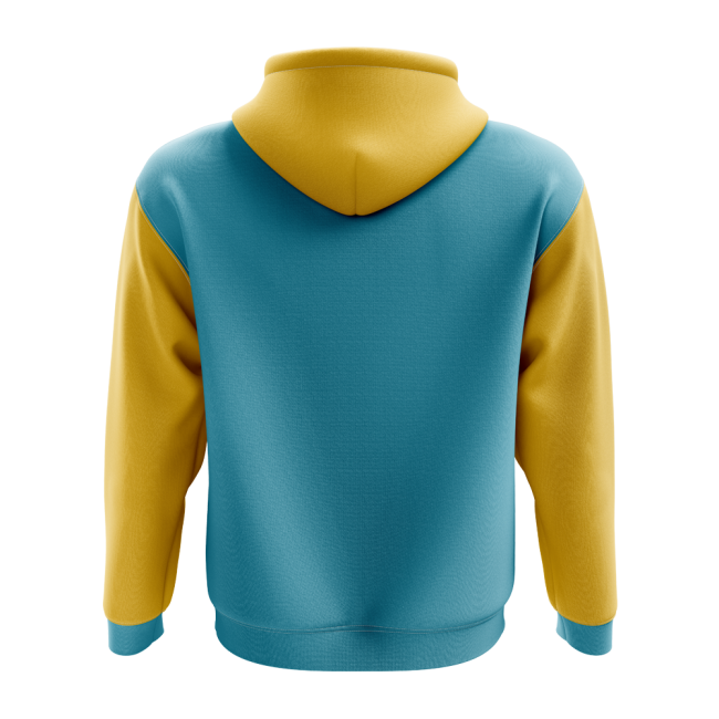 Kazakhstan Concept Country Football Hoody (Sky)-Football Jersey Hub