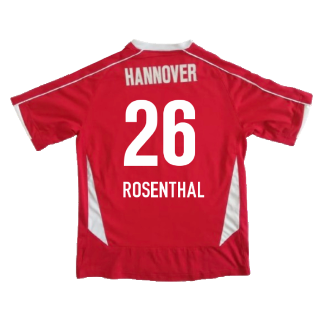 Hannover 2008-09 Home Shirt ((Excellent) M) (Rosenthal 26)-Football Jersey Hub