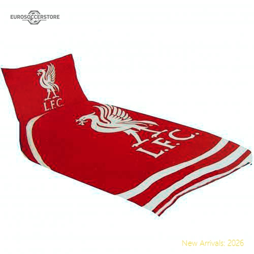 Liverpool FC Single Duvet Set PL-Football Jersey Hub