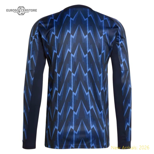 2025-2026 Arsenal Long Sleeve Away Shirt-Football Jersey Hub