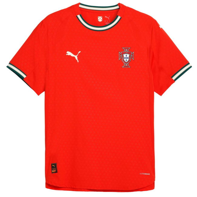 2025-2026 Portugal Home Authentic Jersey-Football Jersey Hub