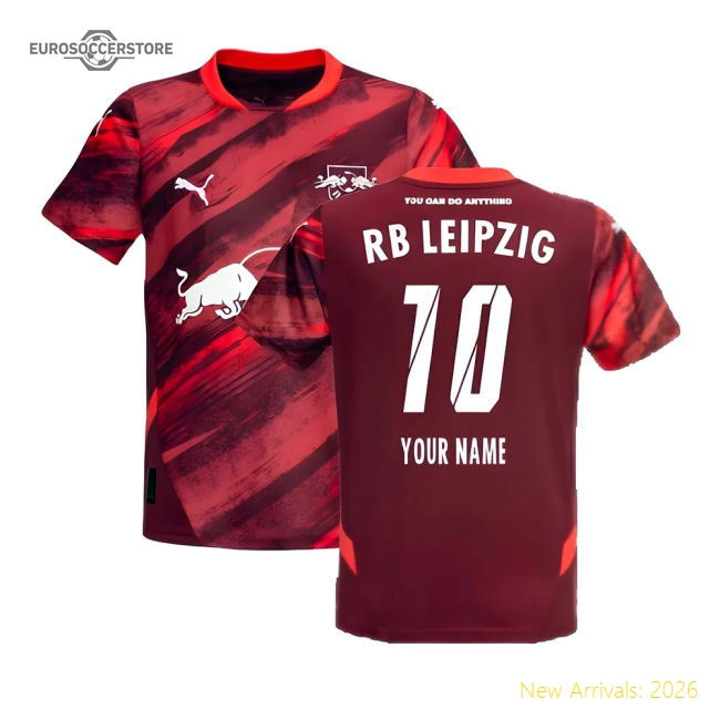 2024-2025 Red Bull Leipzig Away Shirt (Kids) (Your Name)-Football Jersey Hub