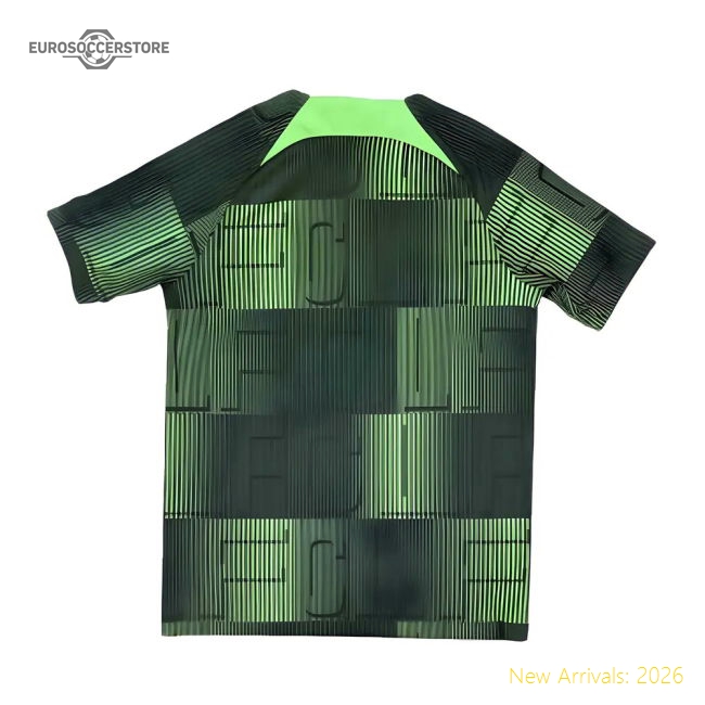 2023-2024 Liverpool Academy Pre-Match Shirt (Green) - Kids-Football Jersey Hub