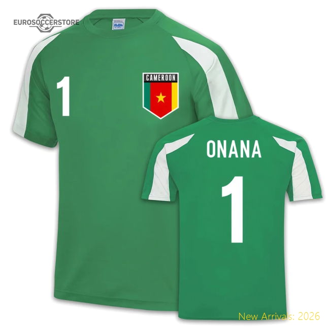 Cameroon Sports Training Jersey (Andre Onana 1)-Football Jersey Hub