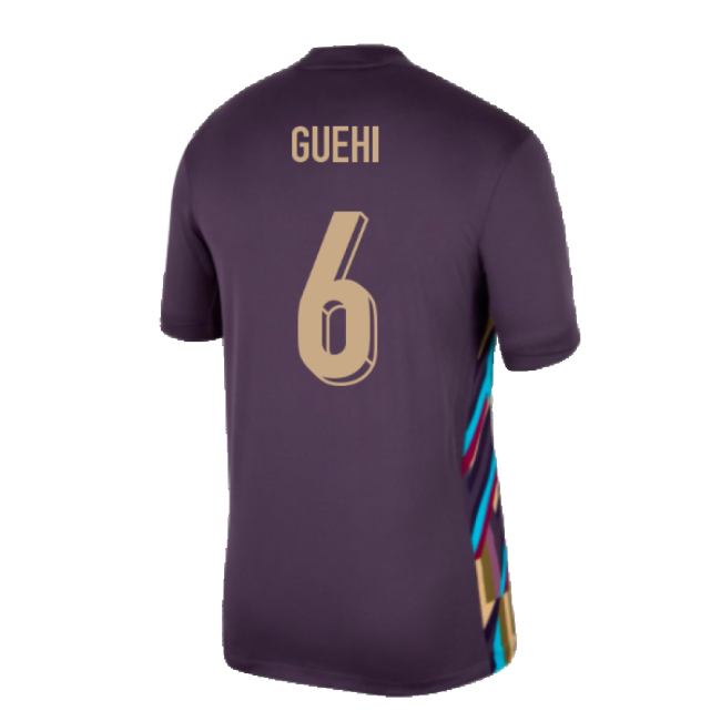 2024-2025 England Away Shirt (Guehi 6)-Football Jersey Hub