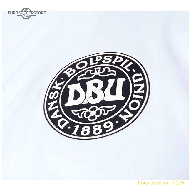 2024-2025 Denmark Line Up hmlGO Shell Jacket (White)-Football Jersey Hub