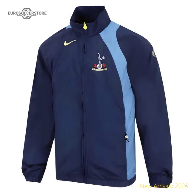 2025-2026 Tottenham T90 Training Jacket (Navy)-Football Jersey Hub