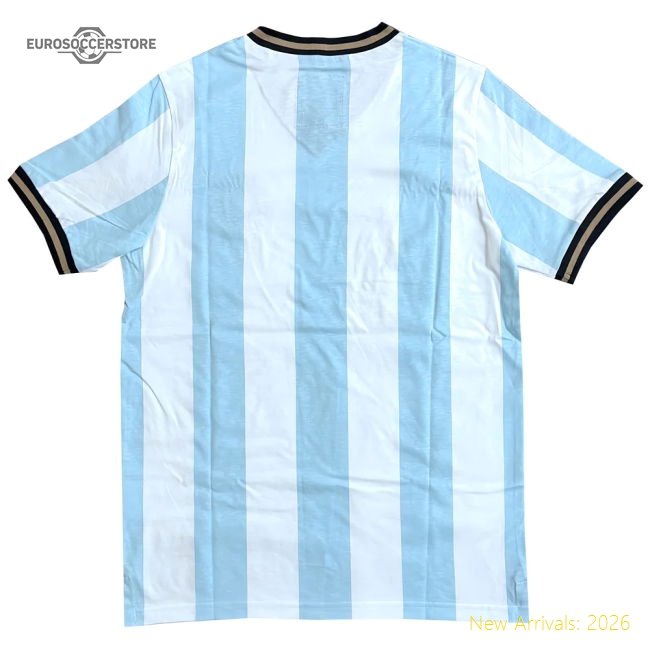 Argentina El Sol Albiceleste Home Shirt-Football Jersey Hub