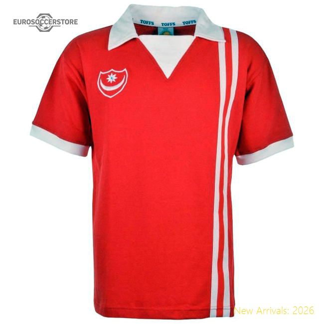 Portsmouth 1973-1976 Away Retro Football Shirt-Football Jersey Hub