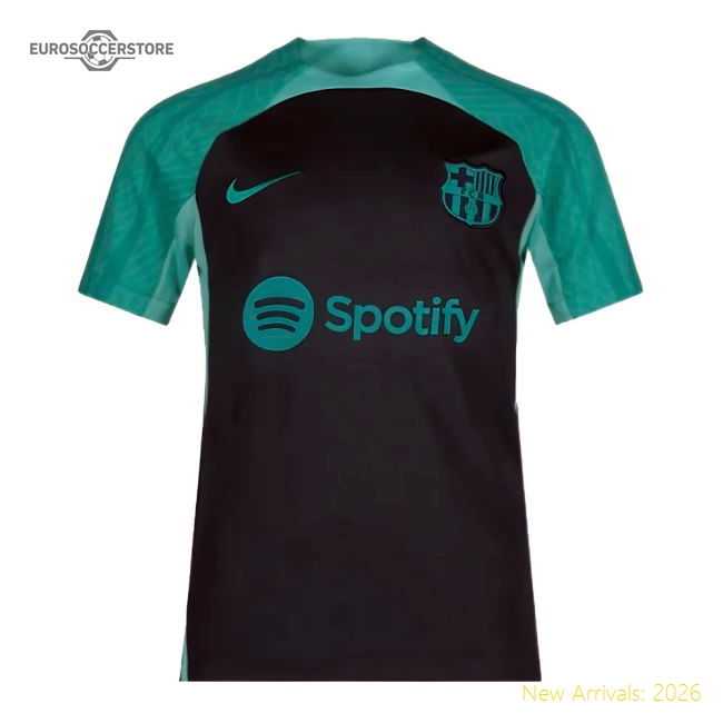 2023-2024 Barcelona Training Shirt (Thunder) - Kids (Lewandowski 9)-Football Jersey Hub